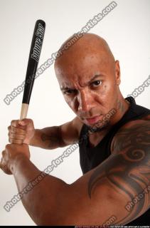 27 Ron Bat Fighting Pose